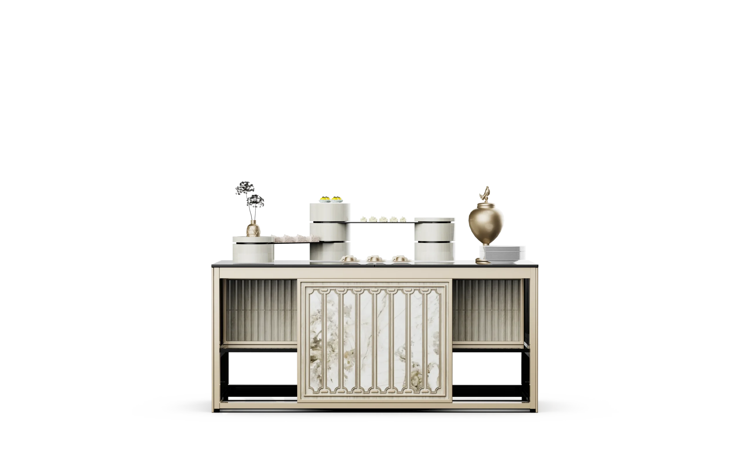 Cloud Realm Series #1 Mobile Buffet System — cover / Flat-top Buffet Station