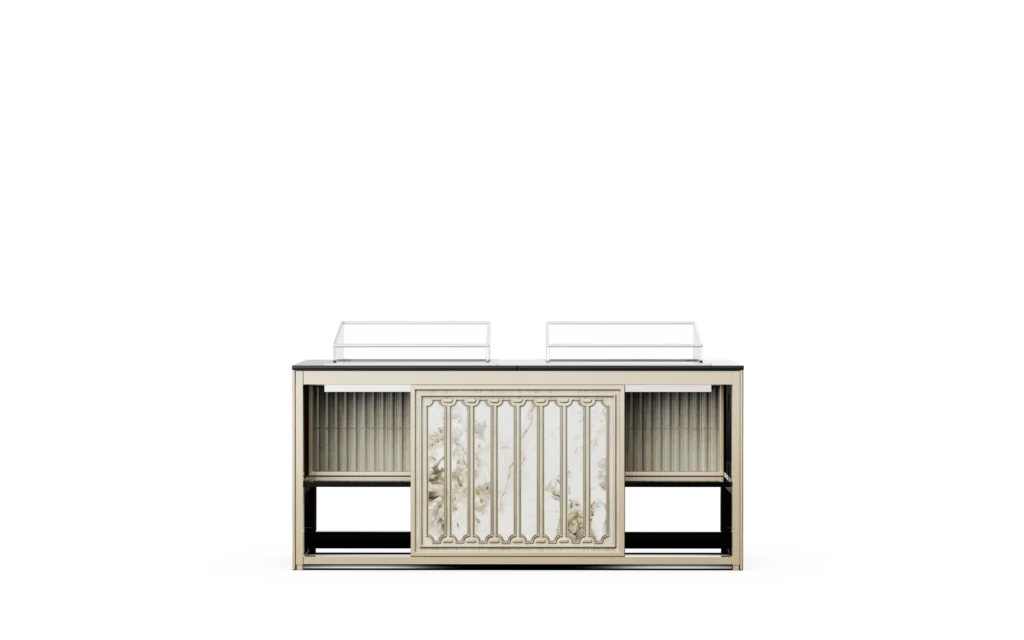 Seafood & Cold Display Station in Cloud Realm Series #1 Mobile Buffet System