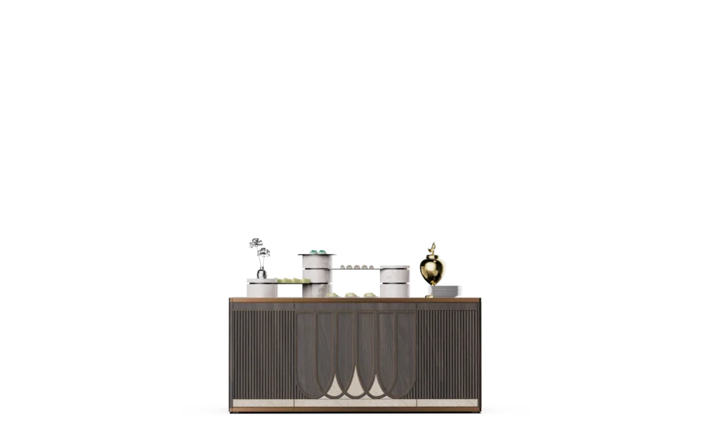 Luxury & Elegance Series #2 Mobile Buffet System — cover and Flat-top station