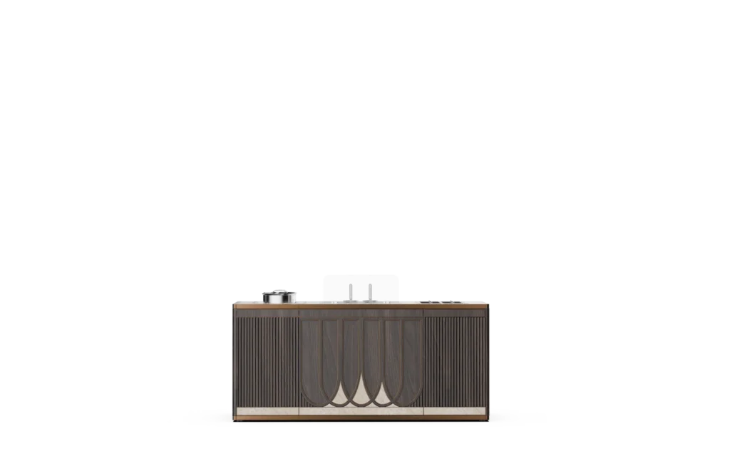 Noodle Cooking Station in Luxury & Elegance Series #2 Mobile Buffet System