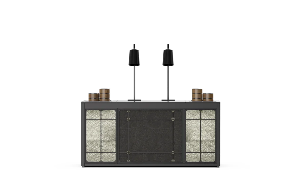 Dim Sum Station in Luxury & Elegance Series #1 Mobile Buffet System
