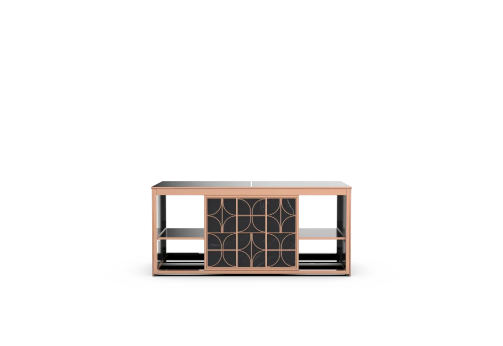 Flat-Top Buffet Station in Concise Line #2 Mobile Buffet System