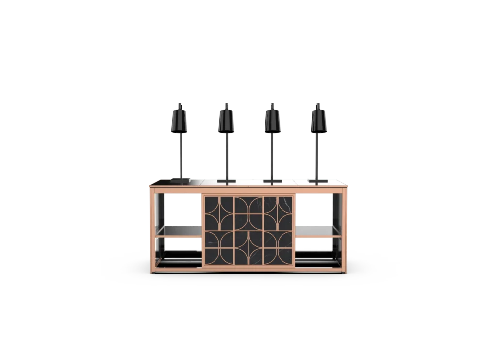 Induction Buffet Station in Concise Line #2 Mobile Buffet System