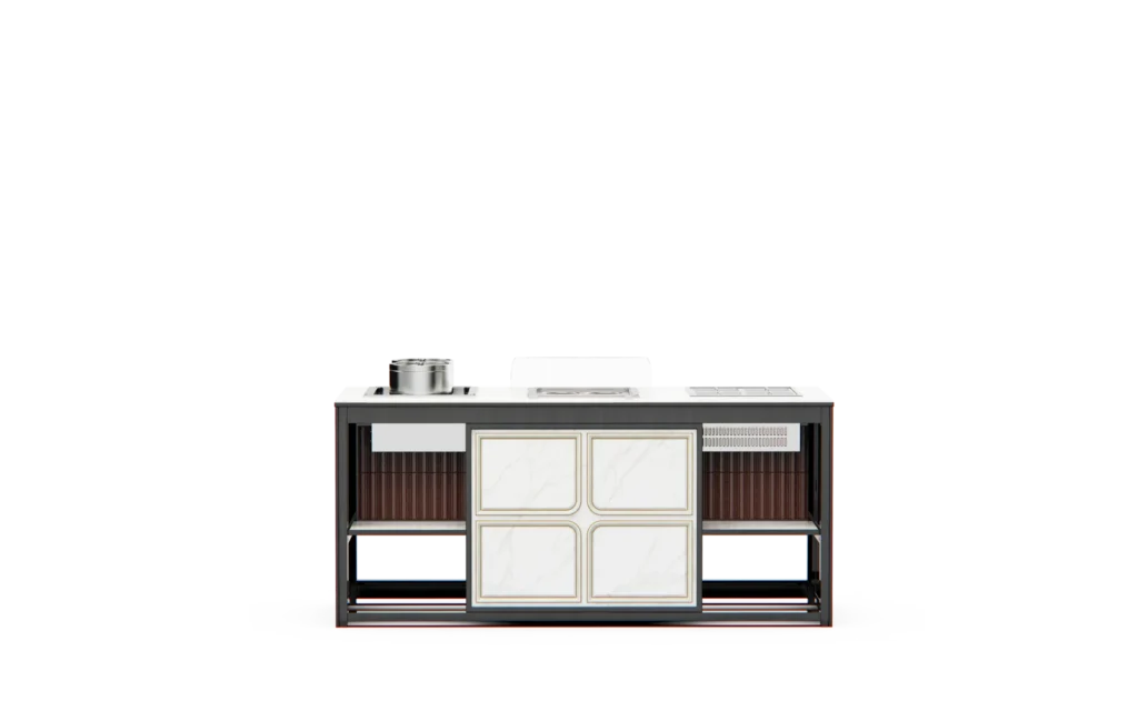 Noodle Cooking Station in Concise Line #1 Mobile Buffet System