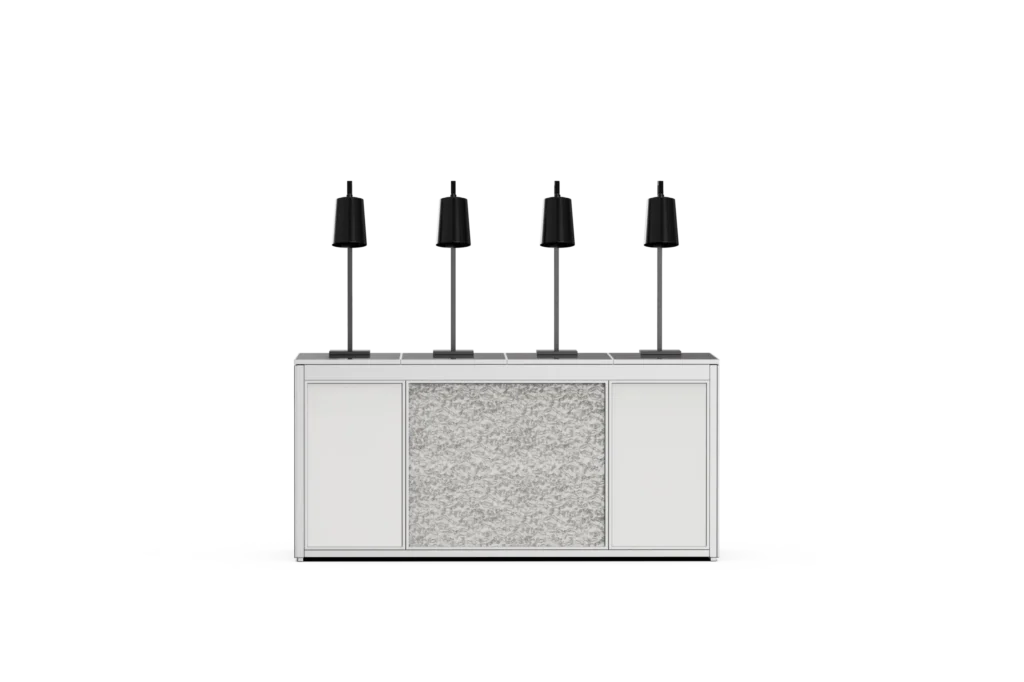 Concise Line #2 Mobile Buffet System — buffet station