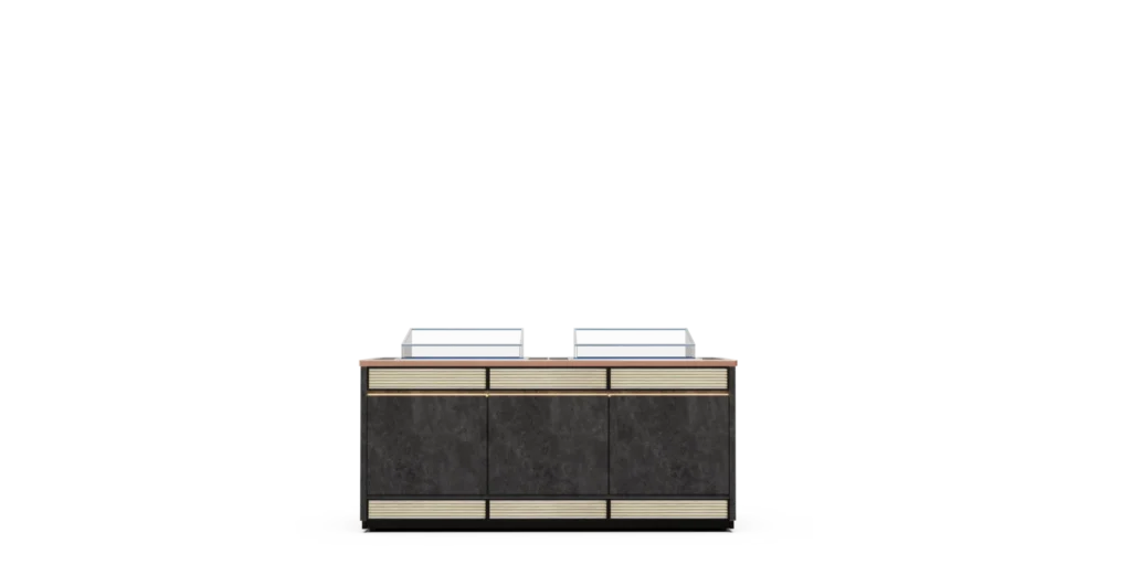 Seafood & Cold Display Station in Luxury & Elegance Series #3 Mobile Buffet System