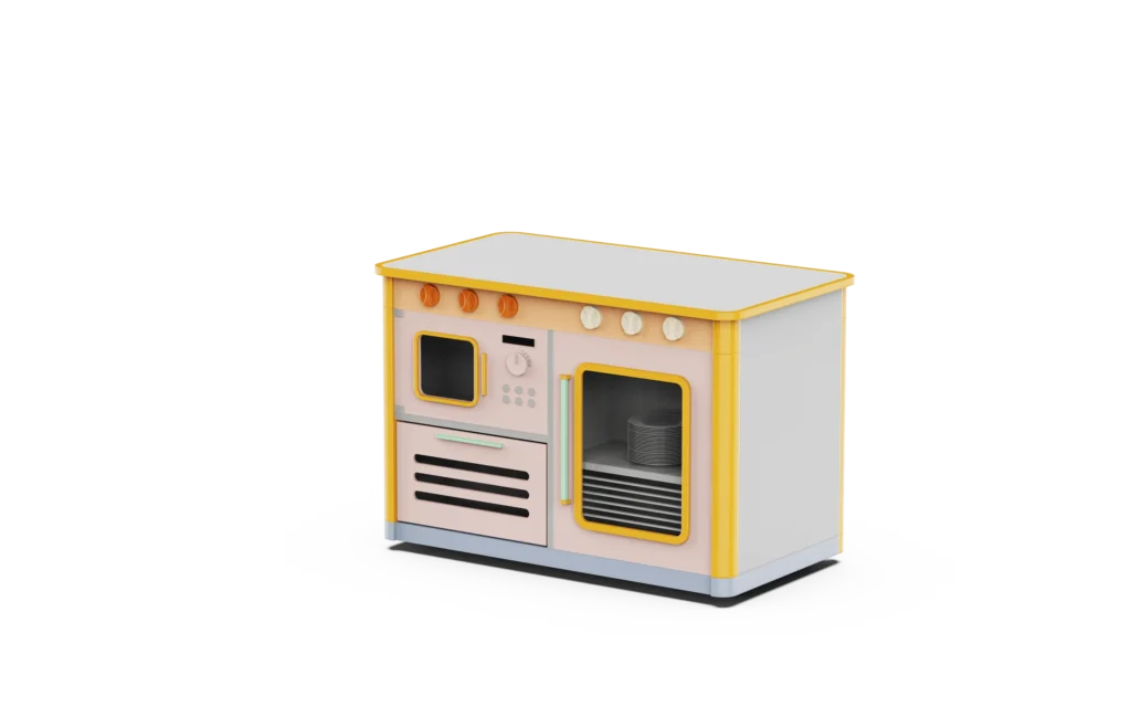 Flat-Top Buffet Station in Toys R Us Series - Kids Buffet Combination 1