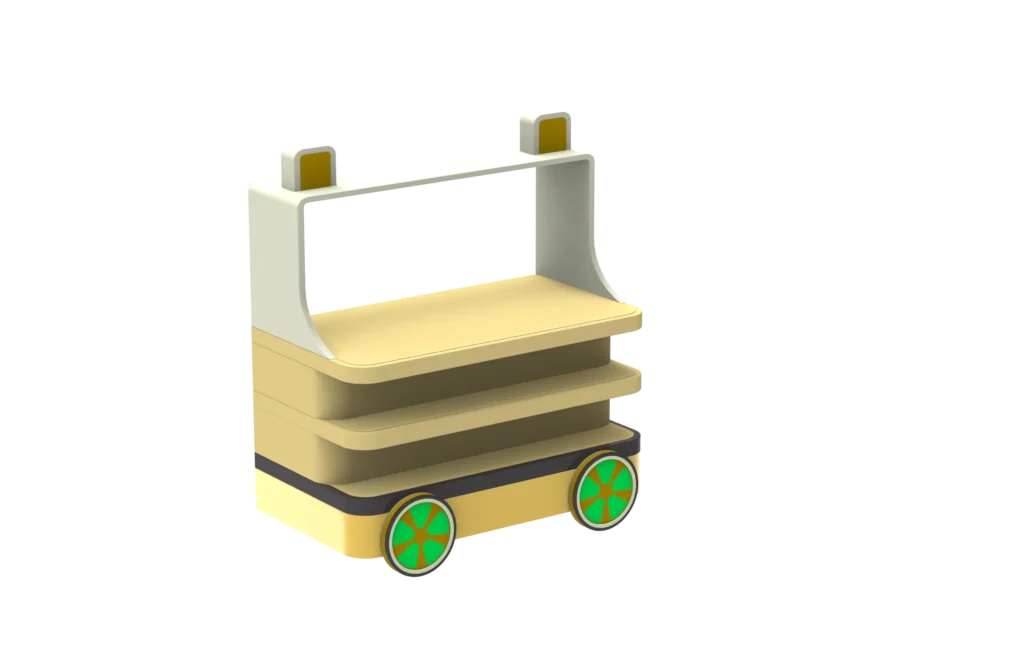 Display Buffet Cart