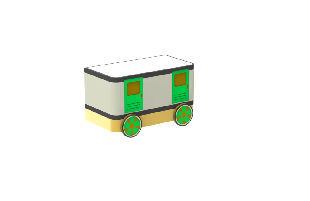 Flat-Top Buffet Station in Thomas the Tank Engine Series - Kids Buffet Combination 3 Mobile Buffet System