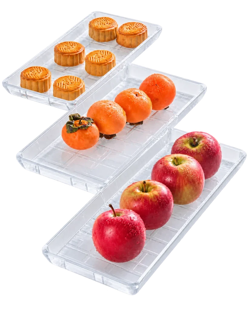 Fruit and Pastry Serving Trays
