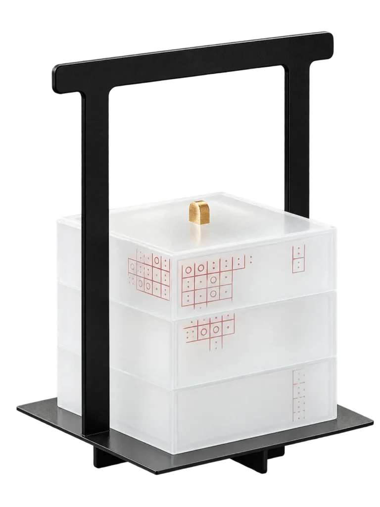 Glass Serving Display