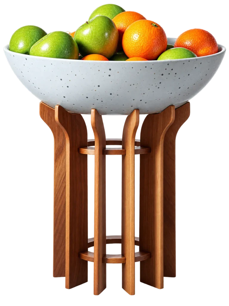 Wooden Fruit Bowl