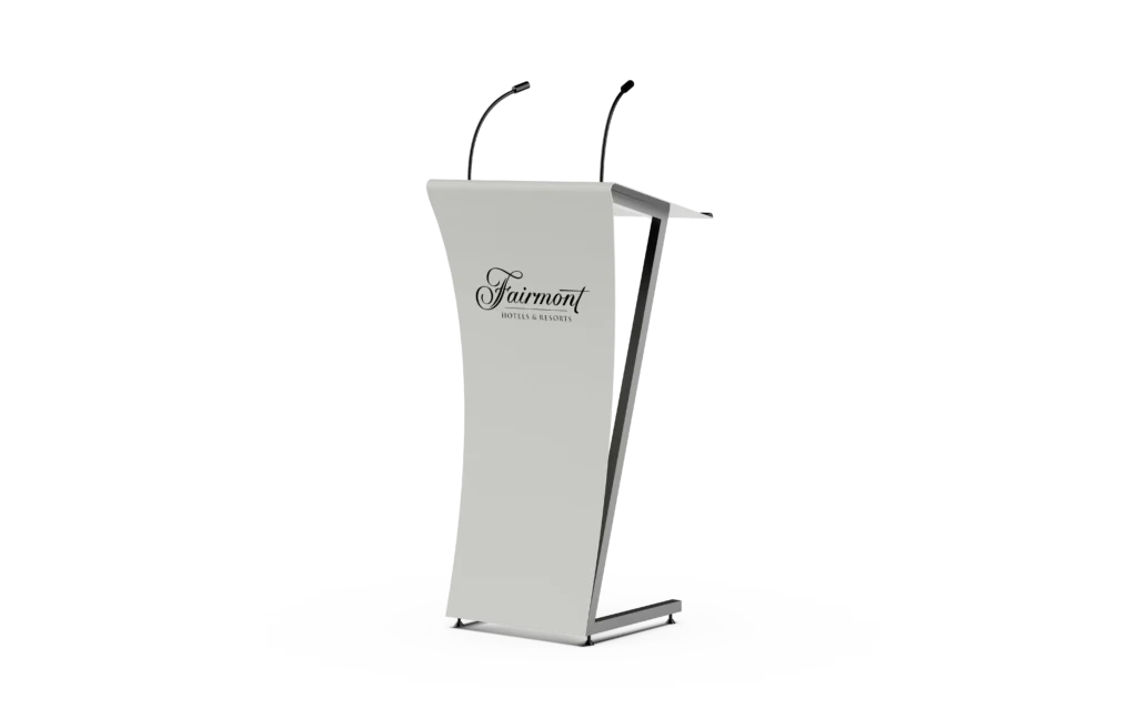 Podium - L-shaped - Custom Hotel Conference Lectern