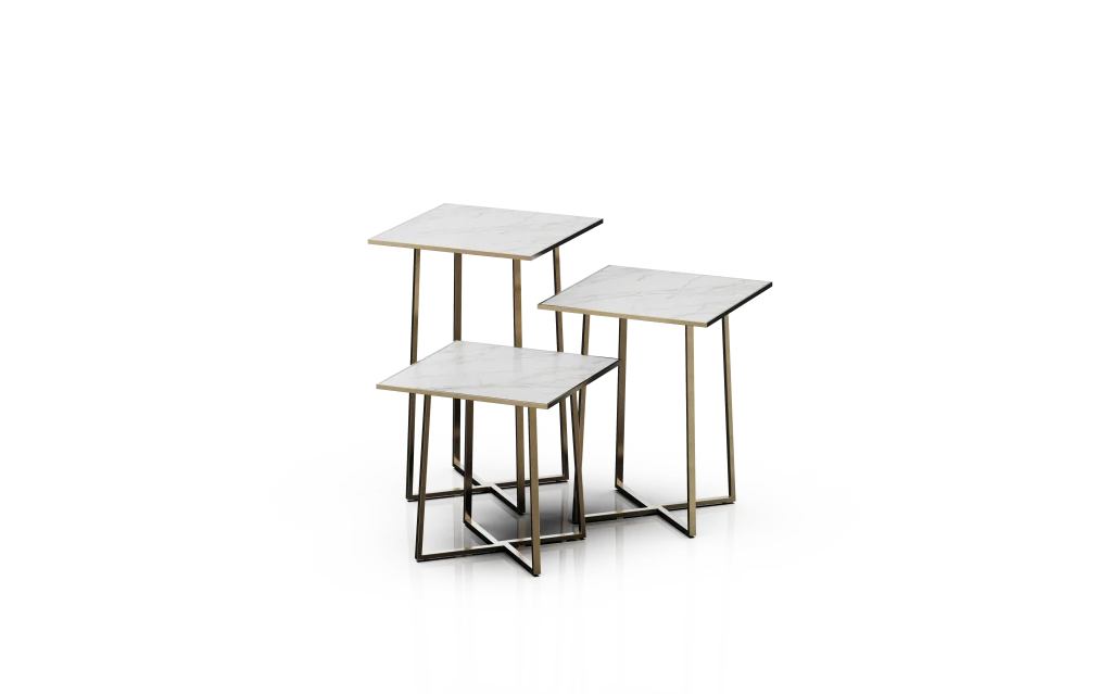 Square Tea Break Table - Concise Set
