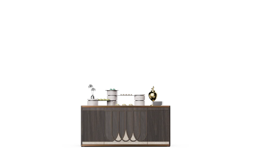 Luxury & Elegance Series #2 Mobile Buffet System — cover and Flat-top station