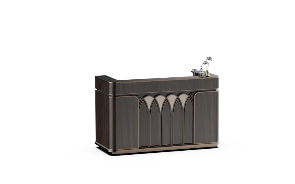 Mobile Bar Counter - Art Deco Bar Counter