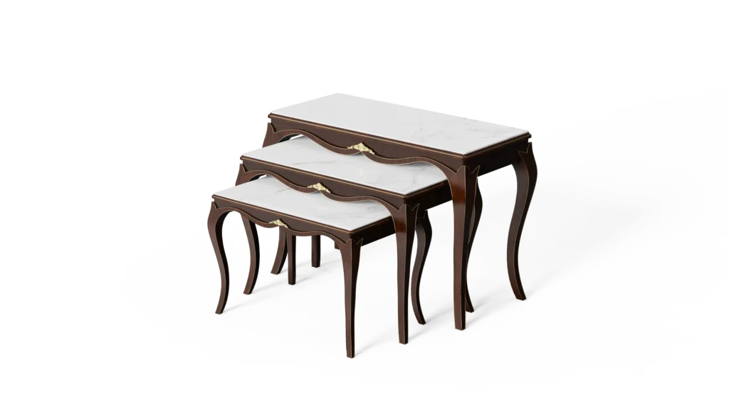 Rectangular and Square Tea Break Table - Nesting Set