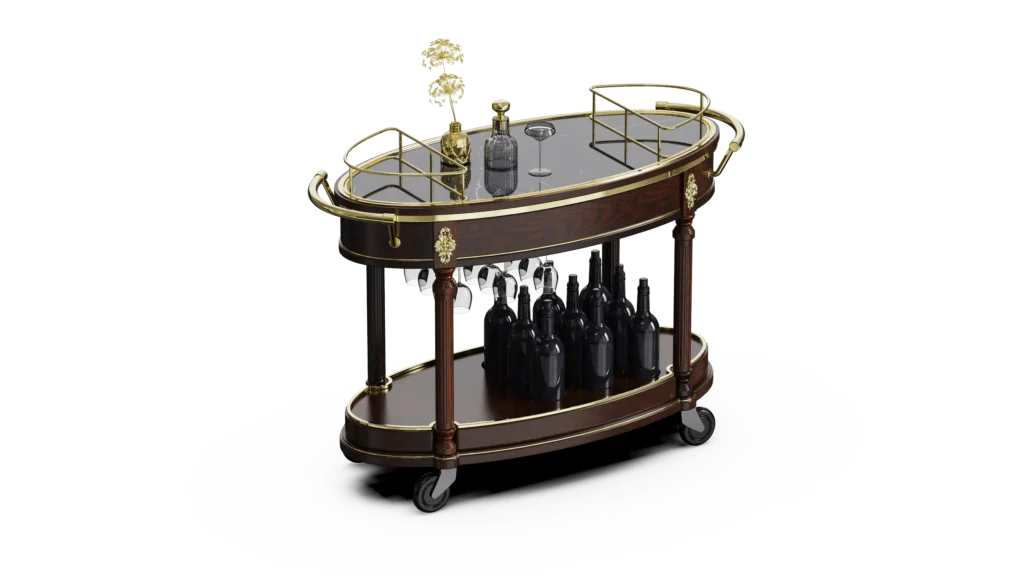 Beverage Service Cart