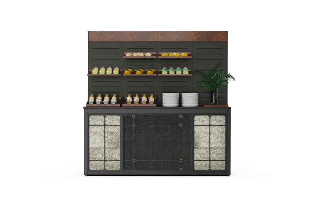 Multi-Functional Display Buffet Station