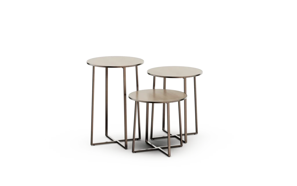 Round Tea Break Table - Concise Set - Fold Series
