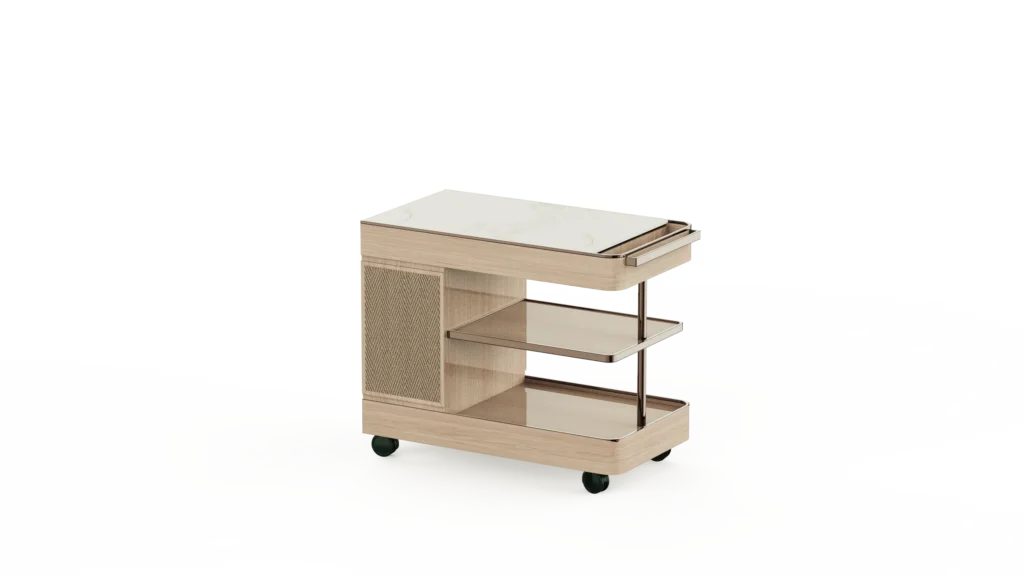 Service Cart - Wood Grain Series